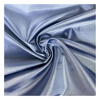 Blue Taffeta Anti-Static Lining Fabric by the Metre