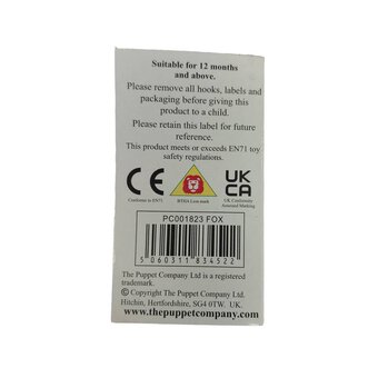 Full-Bodied Fox Puppet