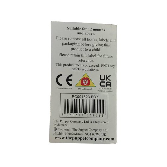 Full-Bodied Fox Puppet image number 2