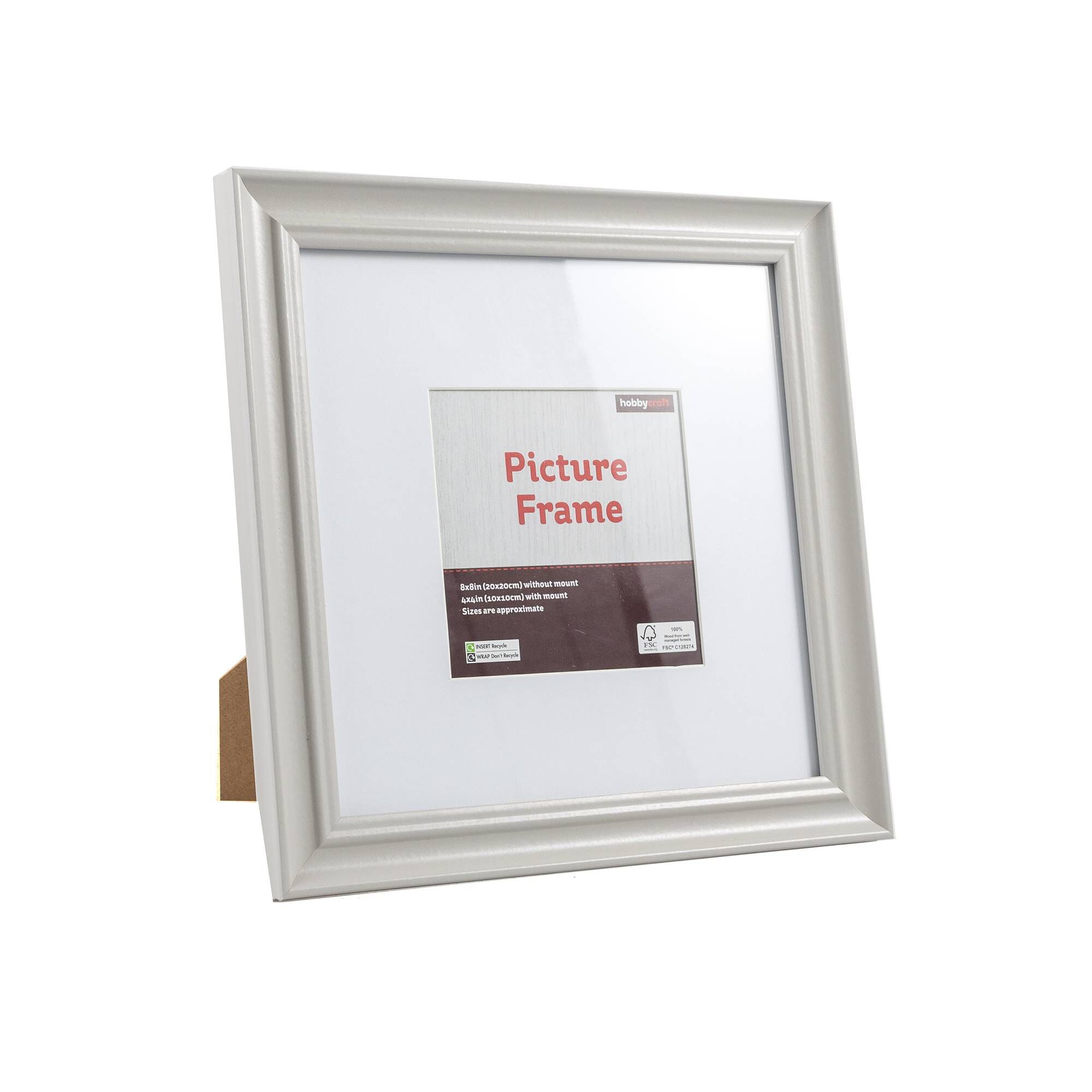 Vintage Grey Picture Frame 20cm x 20cm Hobbycraft