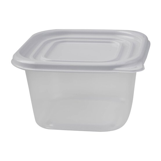 Square Food Storage Containers 900ml 3 Pack  image number 3