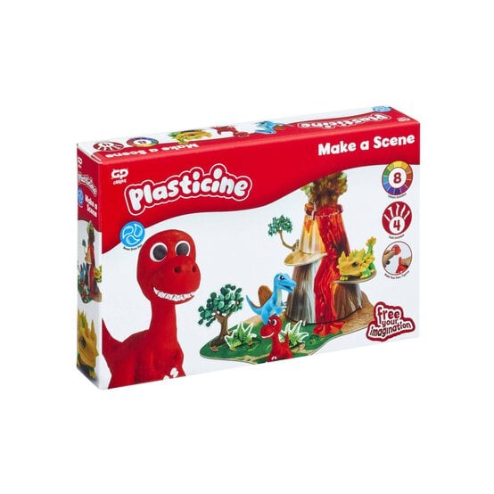 Plasticine Make a Scene Dinosaur Set image number 4