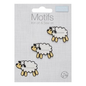Trimits Sheep Iron-On Patches 3 Pack image number 2