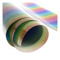 Reflective Rainbow Glitter Iron-On Vinyl 12 x 24 Inches image number 3