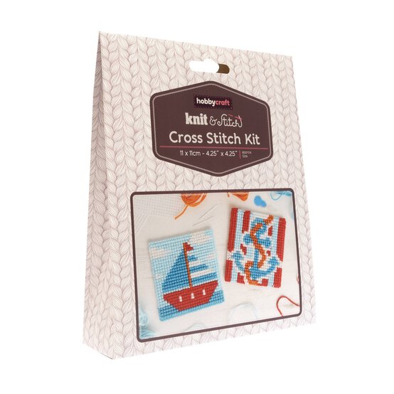 Sea Mini Cross Stitch Kit 2 Pack image number 1