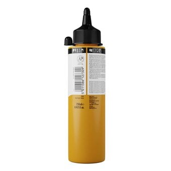 Daler-Rowney System3 Yellow Ochre Fluid Acrylic 250ml (663)