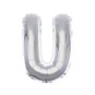 Extra Large Silver Foil Letter U Balloon image number 1