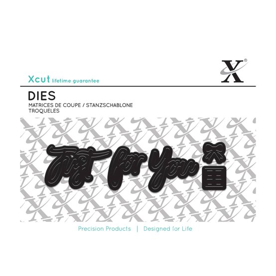 Xcut Just For You Mini Die Set 3 Pieces image number 1