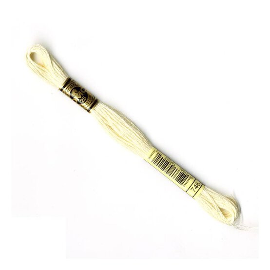 DMC Cream Mouline Special 25 Cotton Thread 8m (746) image number 1