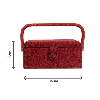 Red Sewing Box image number 4