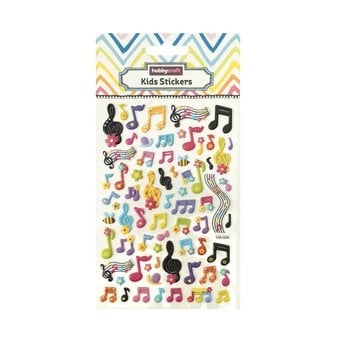 Music Puffy Stickers image number 4