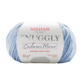 Sirdar Baby Blue Snuggly Cashmere Merino DK 50g