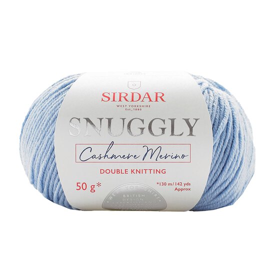 Sirdar Baby Blue Snuggly Cashmere Merino DK 50g image number 1