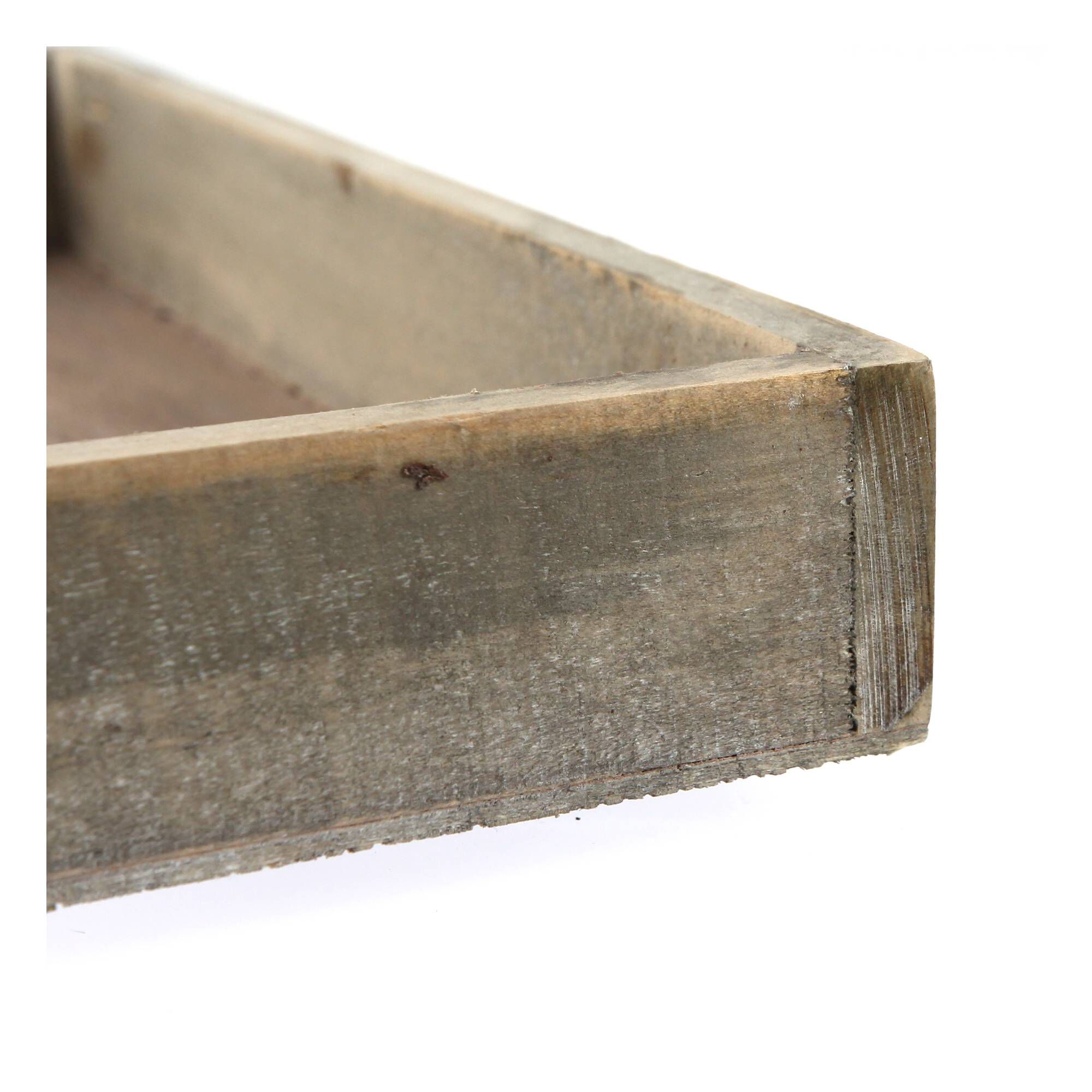 Natural Wash Wooden Tray 30cm x 30cm x 4cm Hobbycraft