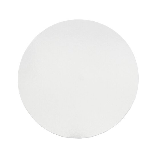 White Round Double Thick Card Cake Board 10 Inches image number 1