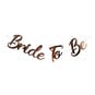 Rose Gold Bride to Be Bunting 2m image number 1