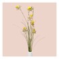 Yellow Ditsy Floral Spray 75cm image number 1