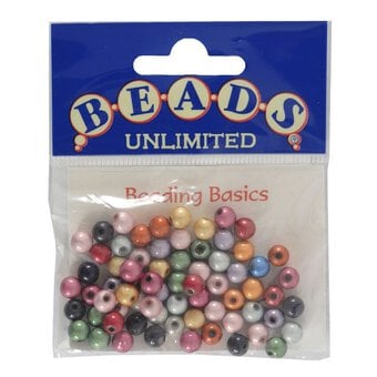 Beads Unlimited Assorted Miracle Beads 6mm 70 Pack