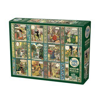 Cobble Hill Jardiniere: A Gardener's Calendar Jigsaw Puzzle 1000 Pieces