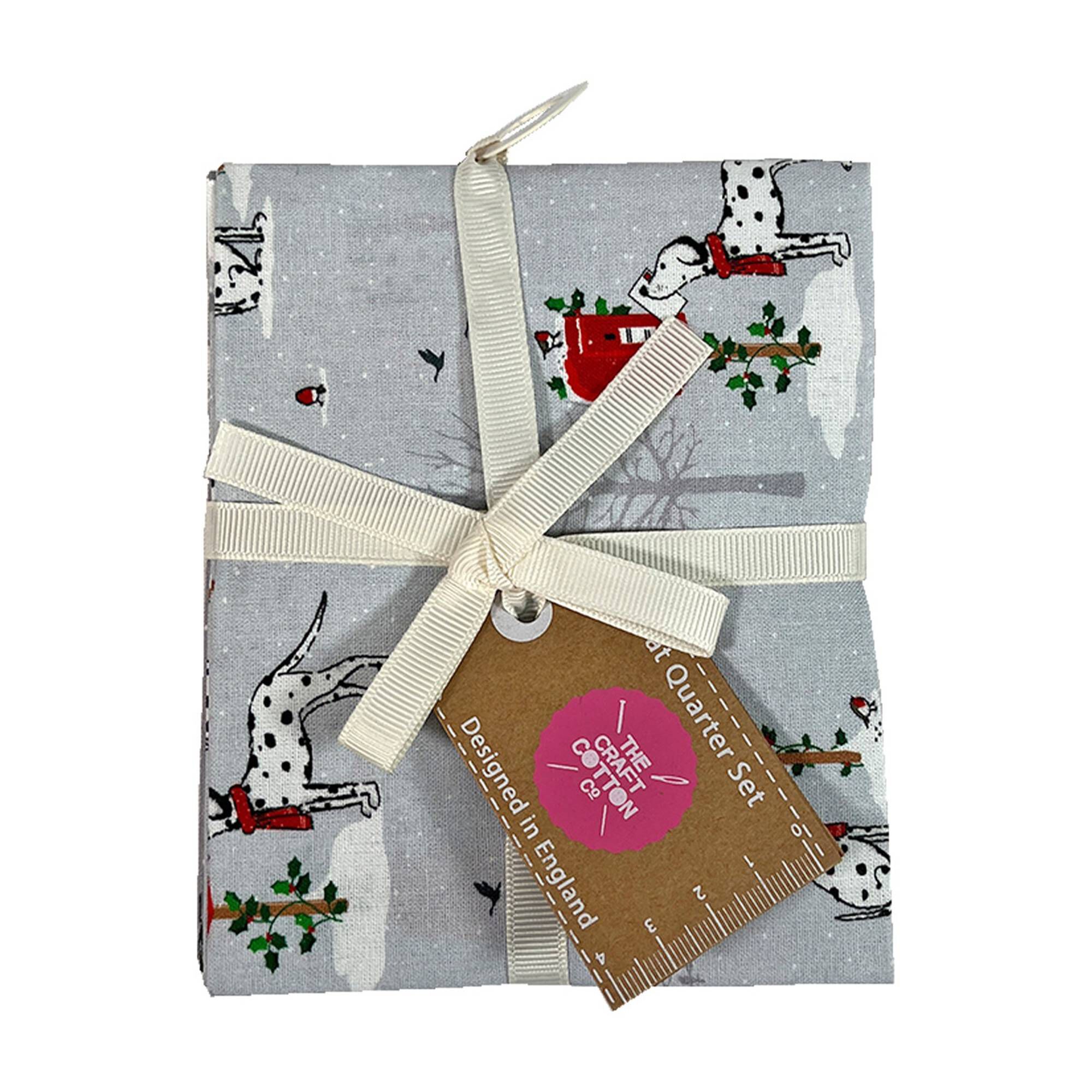 Dalmatian Cotton Fat Quarters 4 Pack Hobbycraft