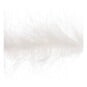 White Luxury Marabou Trim by the Metre image number 1