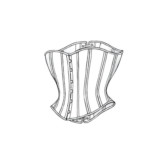 Butterick Stays and Corsets Sewing Pattern B4254 (18-22) image number 4
