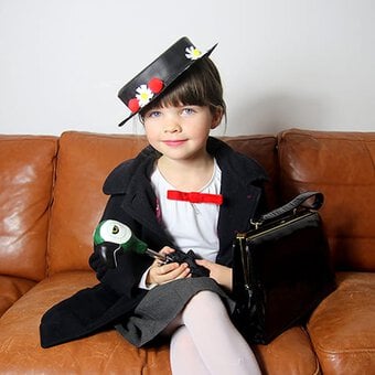 How to Make a Mary Poppins Costume