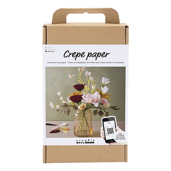 Crepe Paper Bouquet Craft Kit image number 1