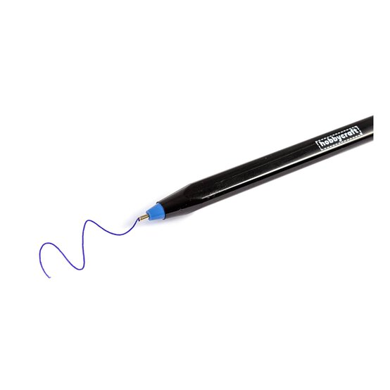 Blue Ballpoint Pens 12 Pack image number 2