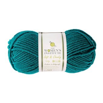 Women’s Institute Petrol Soft and Chunky Yarn 100g