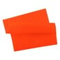 Orange Polyester Felt Sheet A4 image number 1