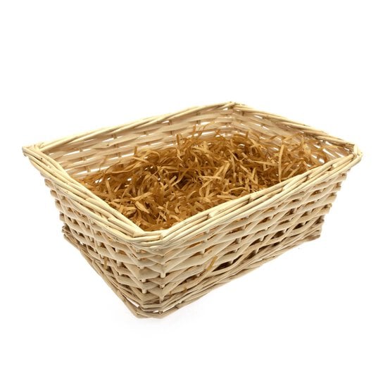 Hamper Basket and Natural Shred 30cm x 22cm x 11cm image number 4
