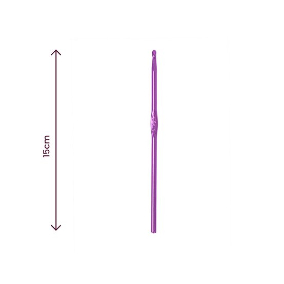 Knitcraft Purple Crochet Hook 4.5mm image number 3