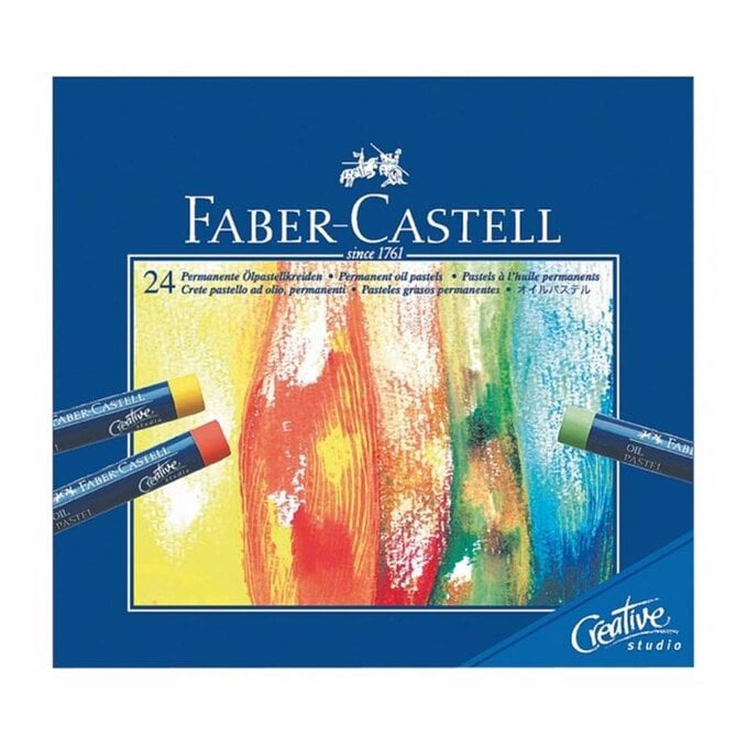 Faber Castell Creative Studio Oil Pastel 24 Pack image number 1