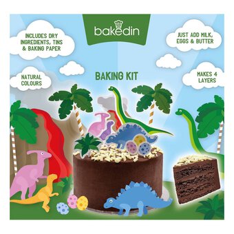 BakedIn Dinosaur Cake Baking Kit