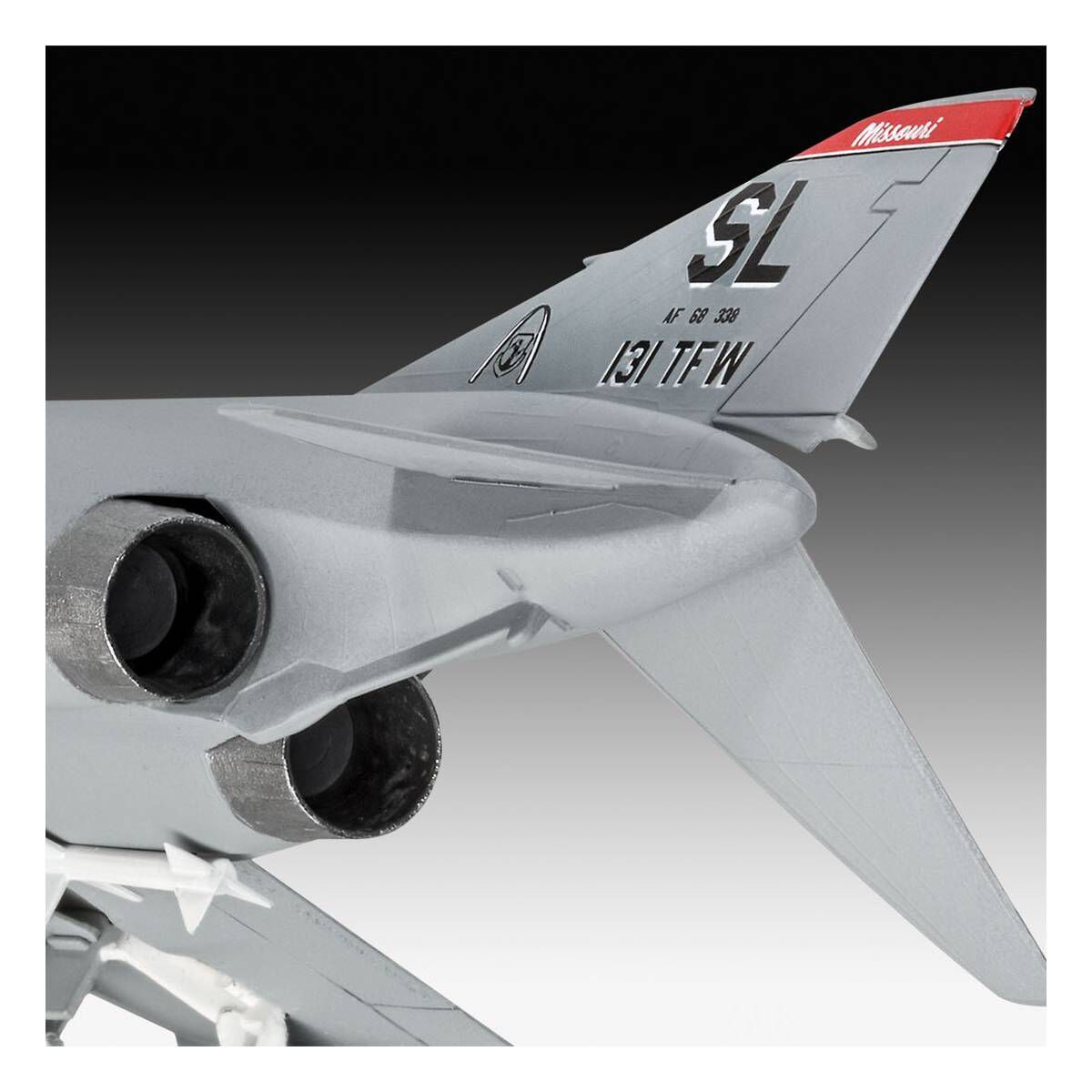 Revell Easy-Click Modellbausatz SR-71 Blackbird – Maßstab 1:144, Stecksystem Ohne Kleben, Bemalt, Detailreich – Legendäres USAF-Spionageflugzeug – Für Einsteiger Und Kinder Ab 10 Jahren