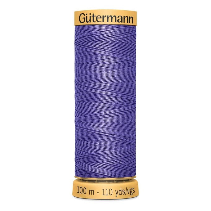 Gutermann Purple Cotton Thread 100m (4434) image number 1