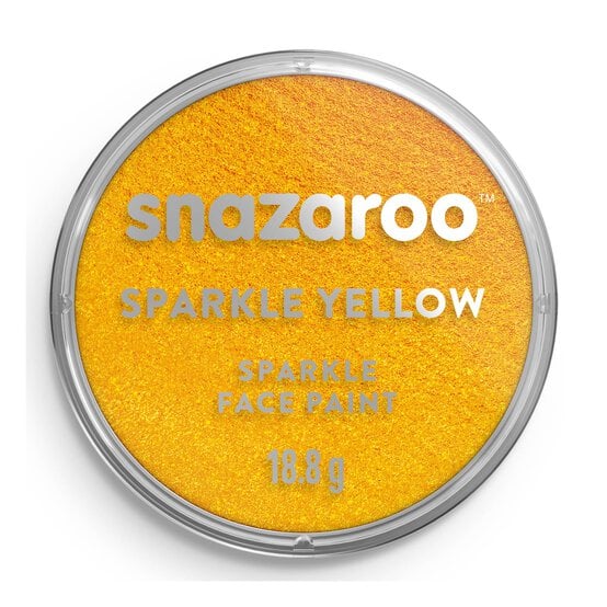Snazaroo Yellow Sparkle Face Paint  image number 1
