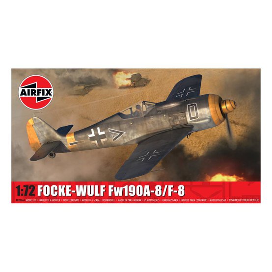 Airfix Focke-Wulf Fw190A-8/F-8 Model Kit 1:72 image number 1