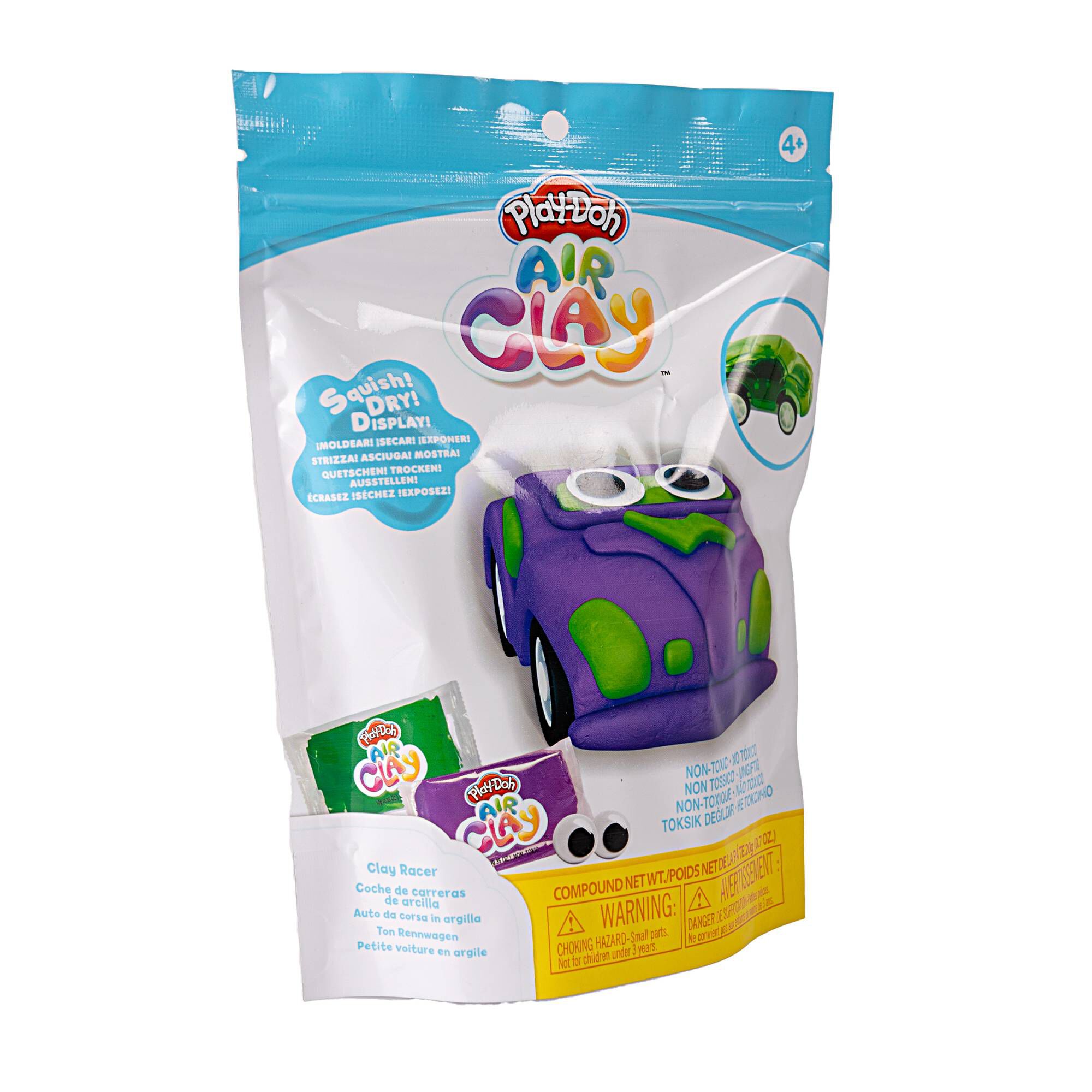 PlayDoh Air Clay Green Racer Kit Hobbycraft