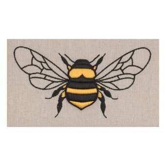 Linen Bee Craft Tote Bag