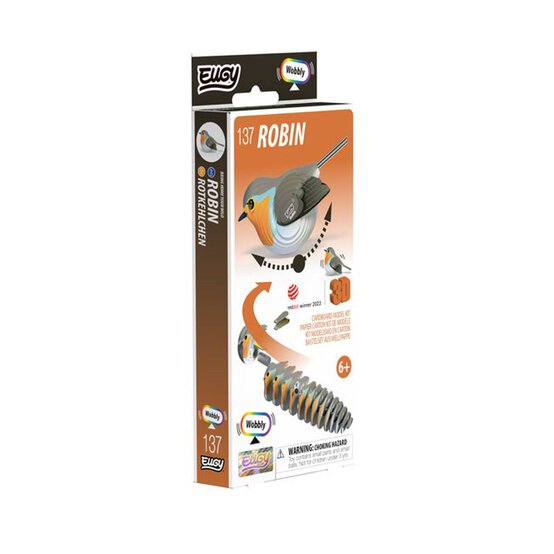 Eugy 3D Robin Model image number 1