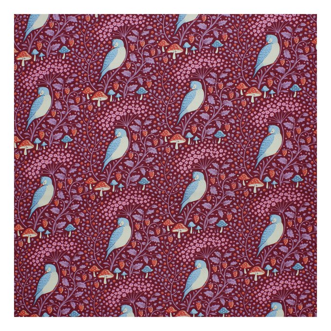 Hibernation Sleepybird Mulberry TIL100528 Tilda Fabric