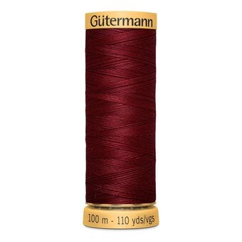 Gutermann Red Cotton Thread 100m (2433)