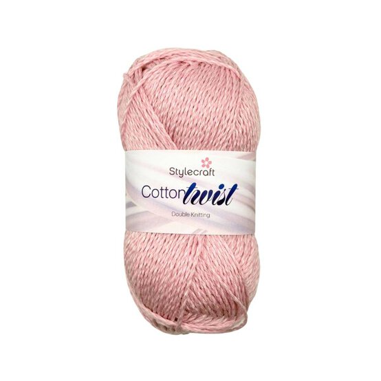 Stylecraft Cherry Blossom Cotton Twist DK Yarn 100g image number 1