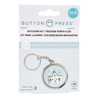 We R Makers Button Press Keychain Kit