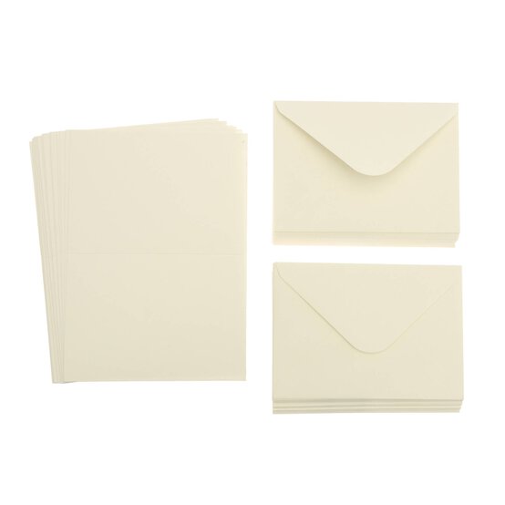 Ivory Cards A6 50 Pack image number 3