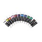 Glitter Acrylic Paints 12ml 12 Pack image number 2