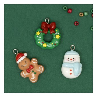 Christmas Embellishment Charms 3 Pack 