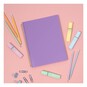 Purple Lined Notebook A4 image number 2